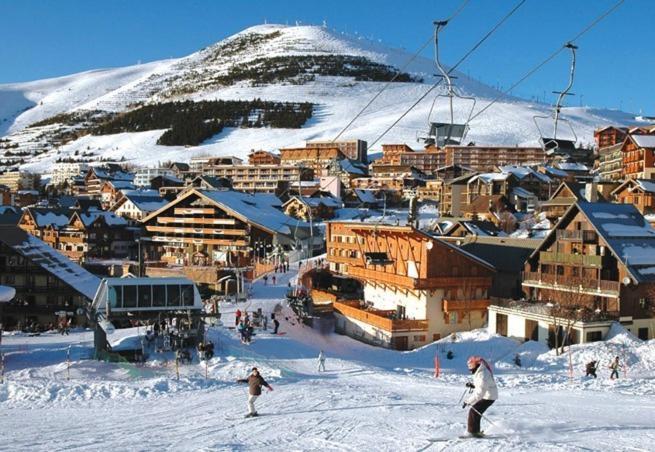 Residence Les Melezes Alpe d'Huez Exterior foto