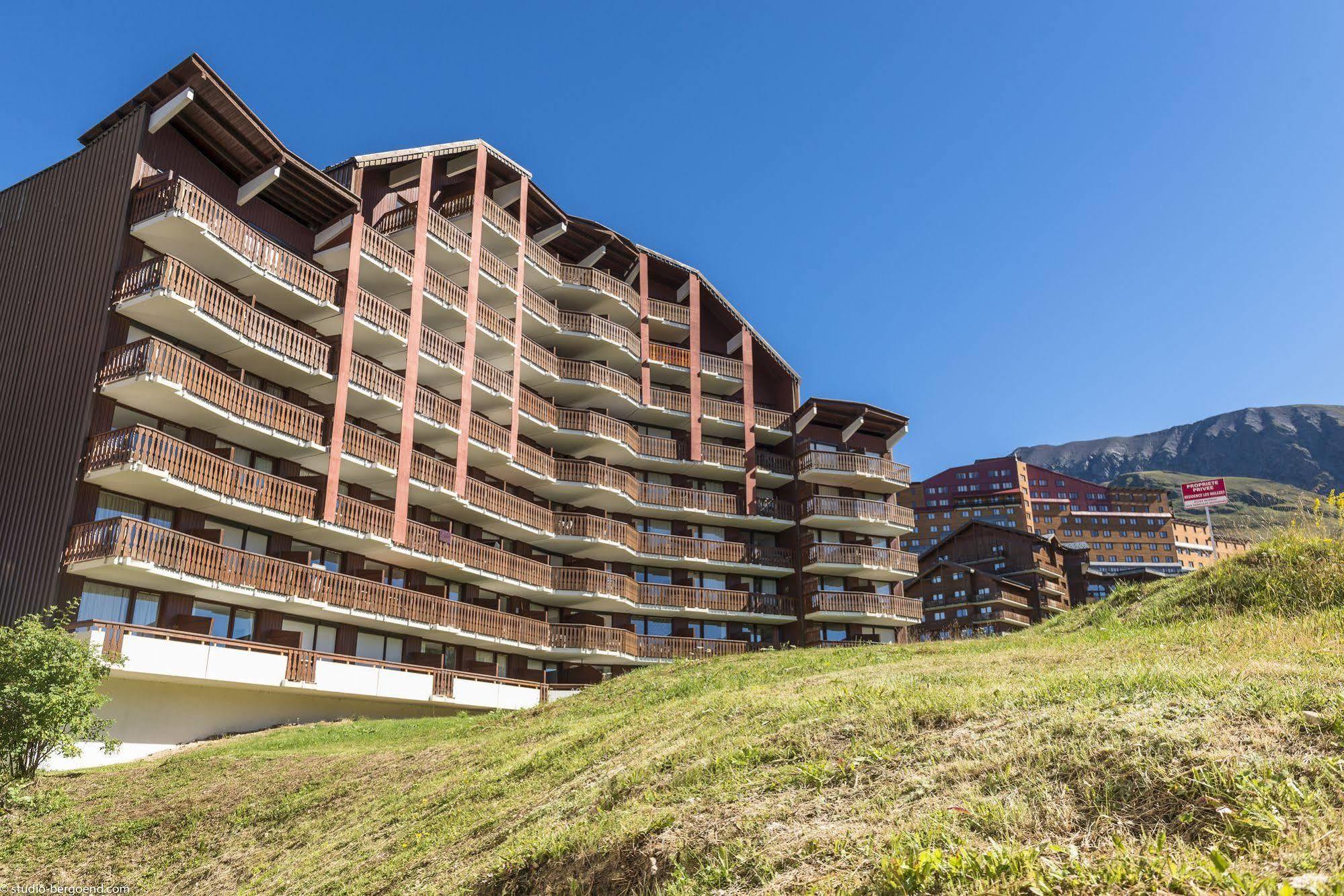 Residence Les Melezes Alpe d'Huez Exterior foto
